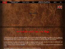 Tablet Screenshot of credencial-camino-de-santiago.com